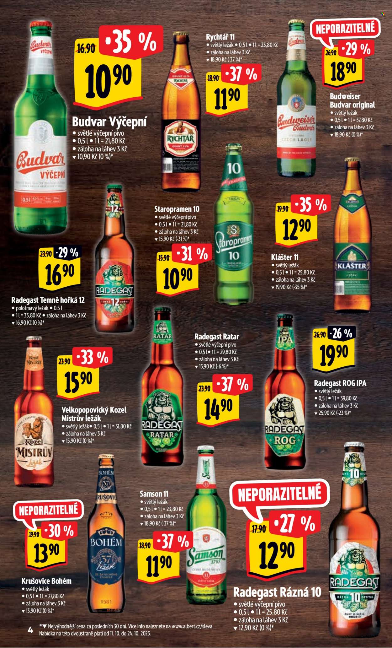 Leták Albert Hypermarket - 11.10.2023 - 17.10.2023. Strana 4