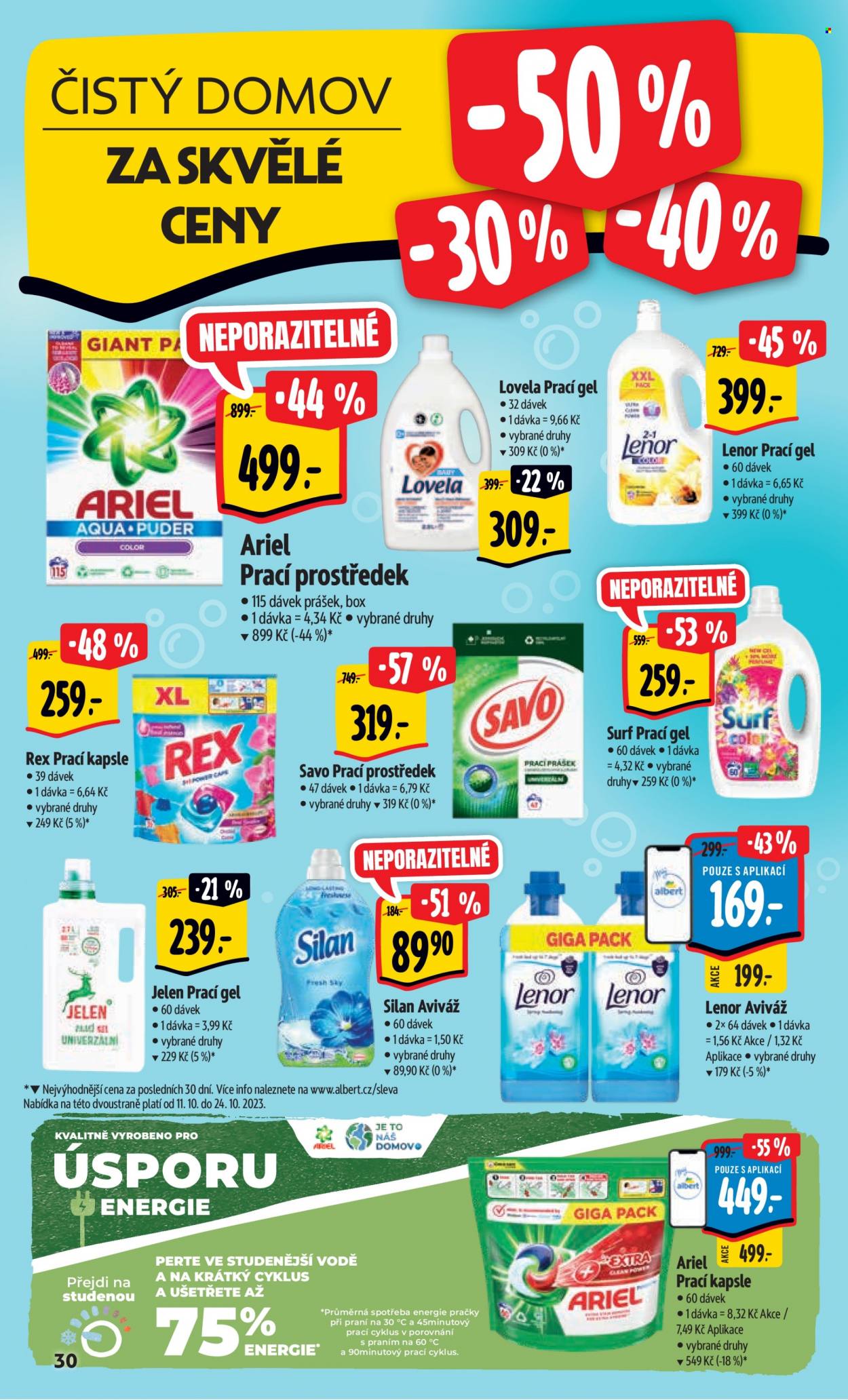 Leták Albert Hypermarket - 11.10.2023 - 17.10.2023. Strana 30