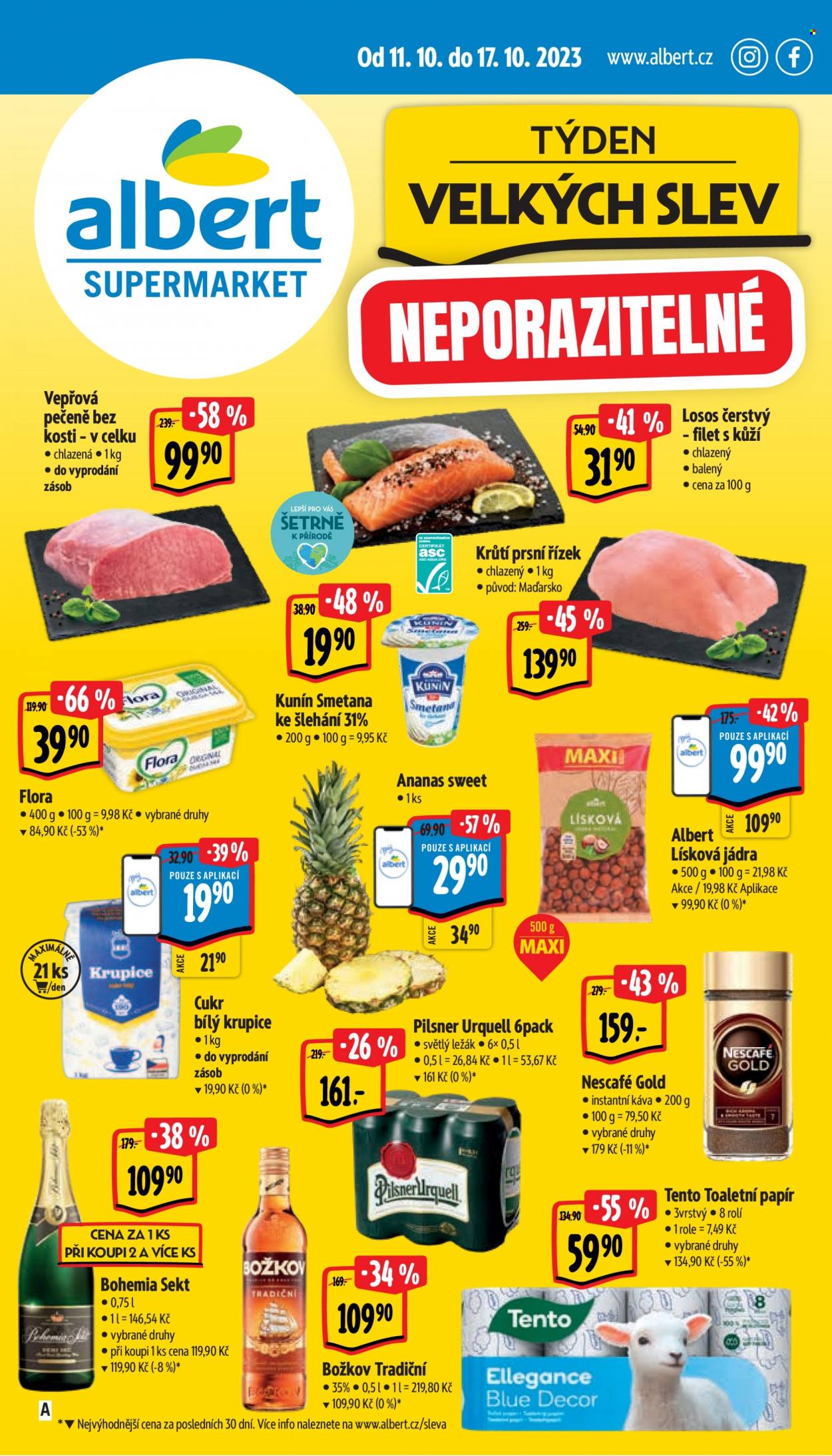 Leták Albert Supermarket - 11.10.2023 - 17.10.2023. Strana 1