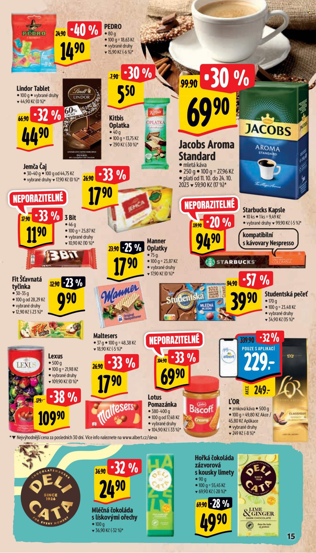 Leták Albert Supermarket - 11.10.2023 - 17.10.2023. Strana 15