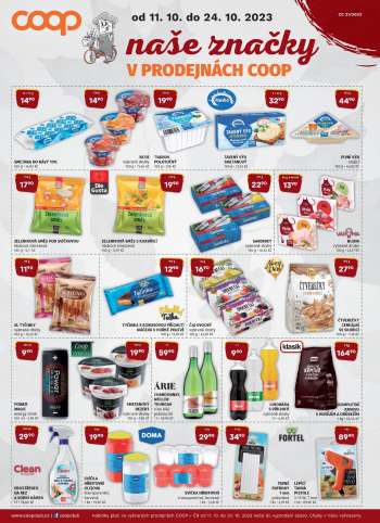 Leták coop TUTY - 11.10.2023 - 24.10.2023.