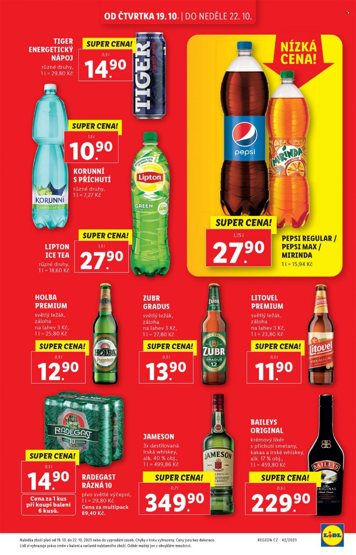 Leták Lidl - 19.10.2023 - 22.10.2023. Strana 15