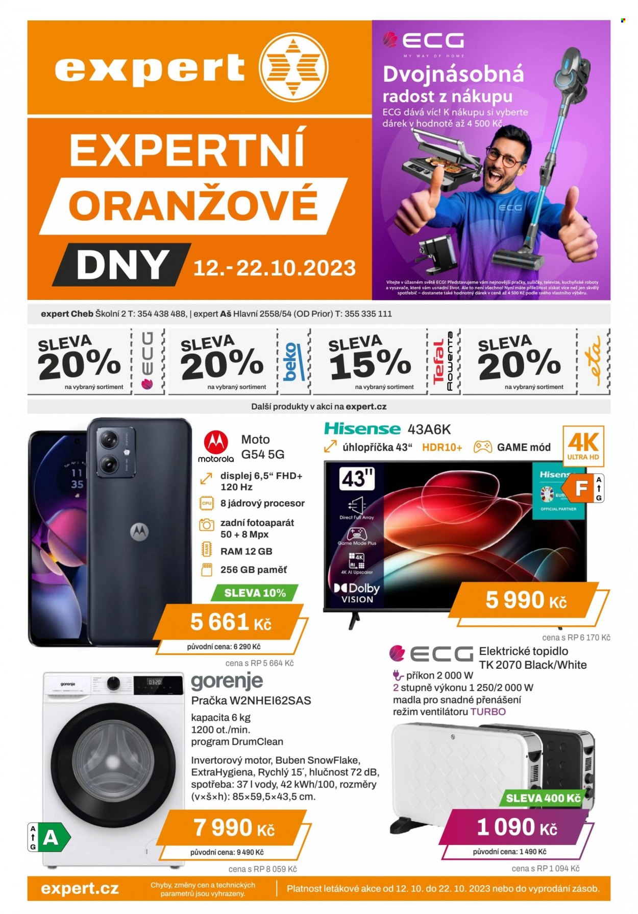 Leták Expert - 12.10.2023 - 22.10.2023. Strana 1
