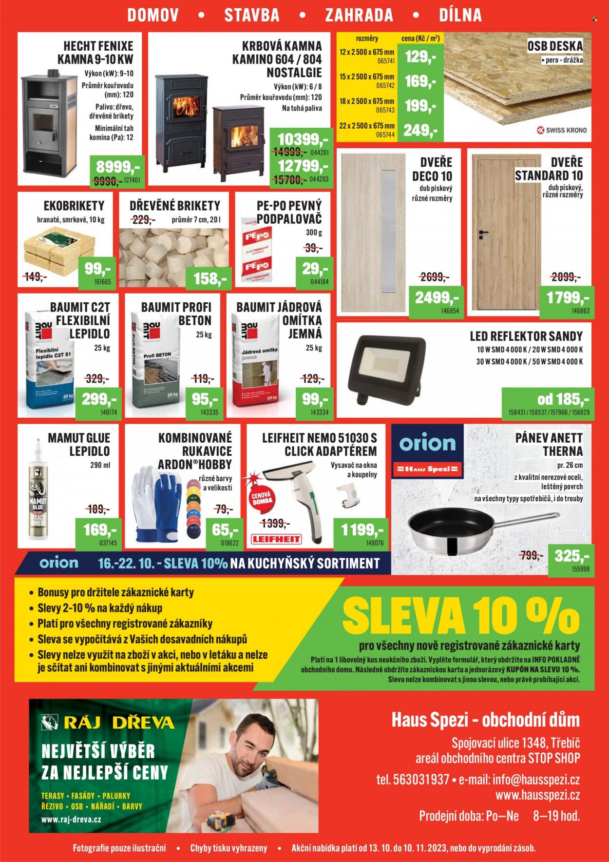 Leták Haus Spezi - 13.10.2023 - 10.11.2023. Strana 2