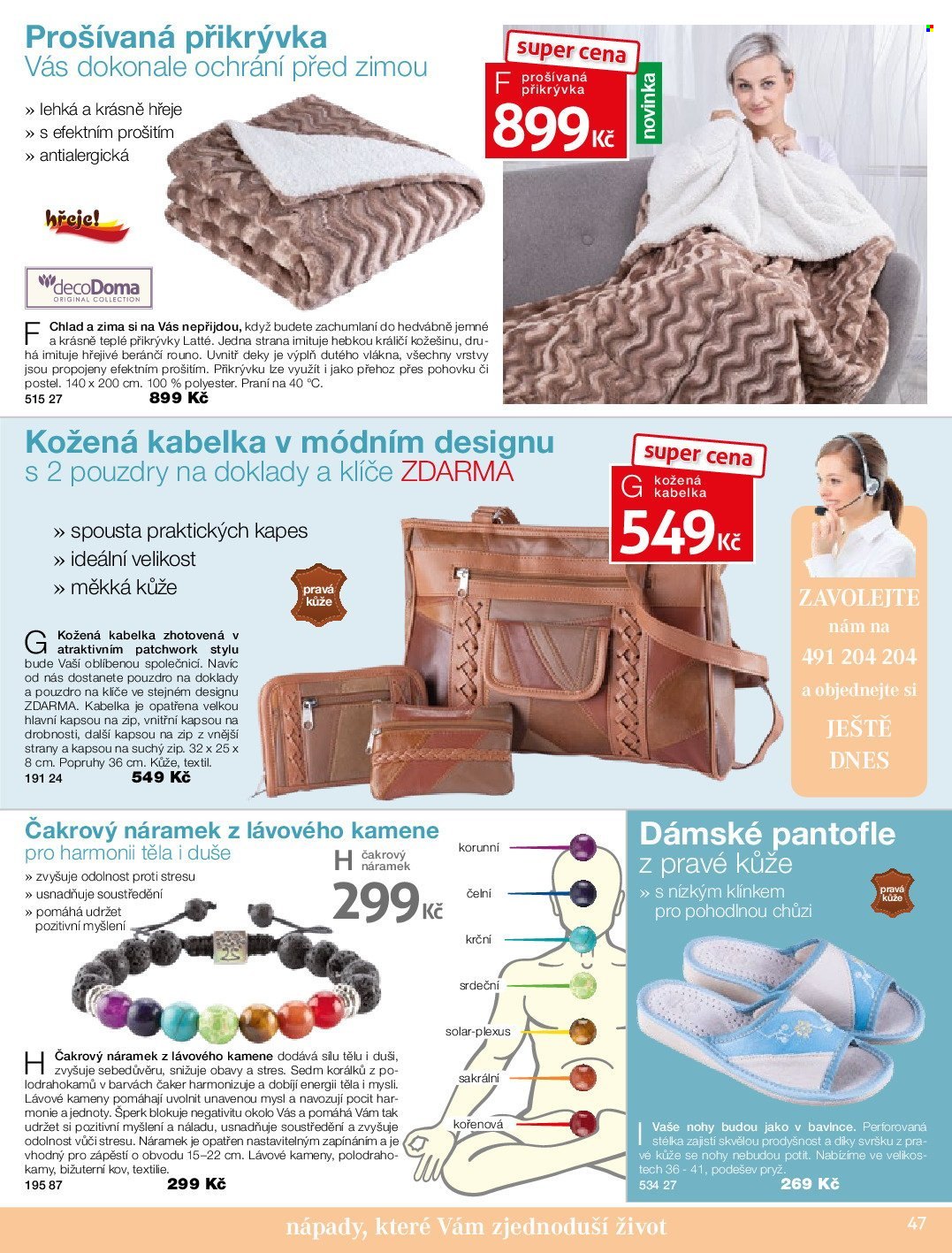 Leták decoDoma. Strana 47
