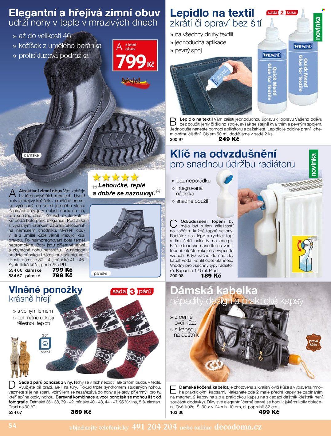 Leták decoDoma. Strana 54