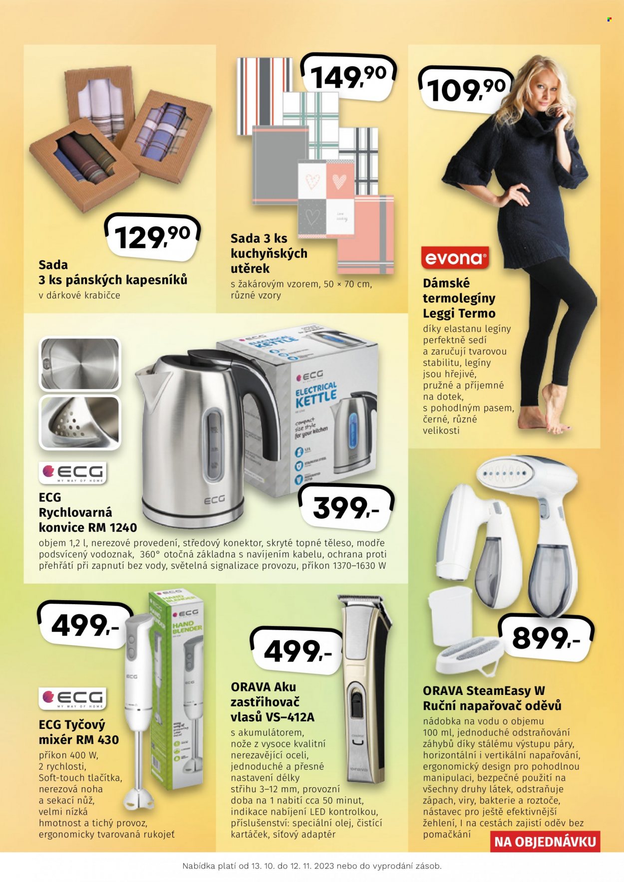 Leták Konzum - 13.10.2023 - 12.11.2023. Strana 3