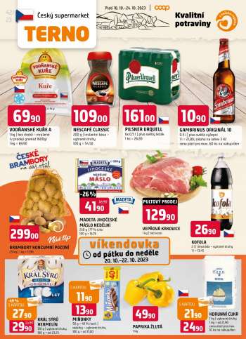 Leták coop TERNO - 18.10.2023 - 24.10.2023.