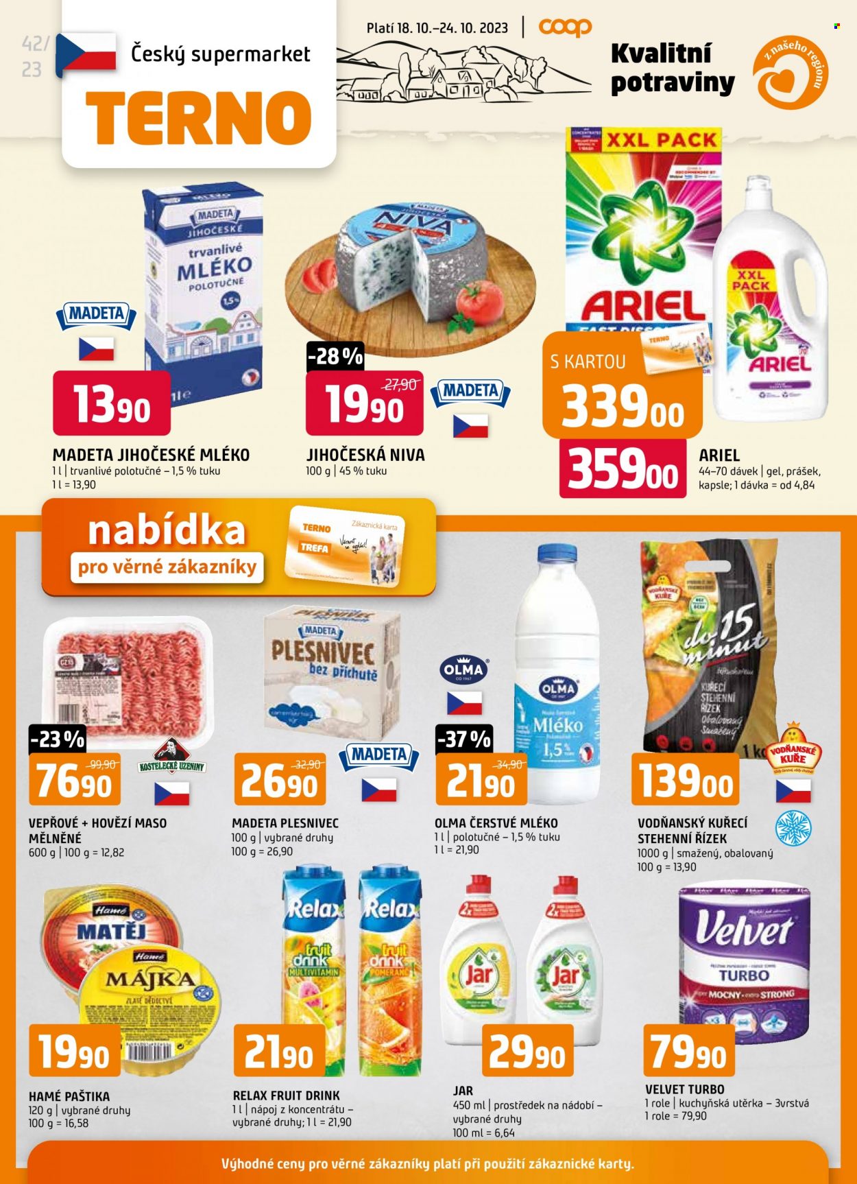 Leták coop TERNO - 18.10.2023 - 24.10.2023. Strana 16