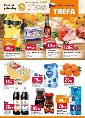 Leták TREFA coop - 18.10.2023 - 24.10.2023.