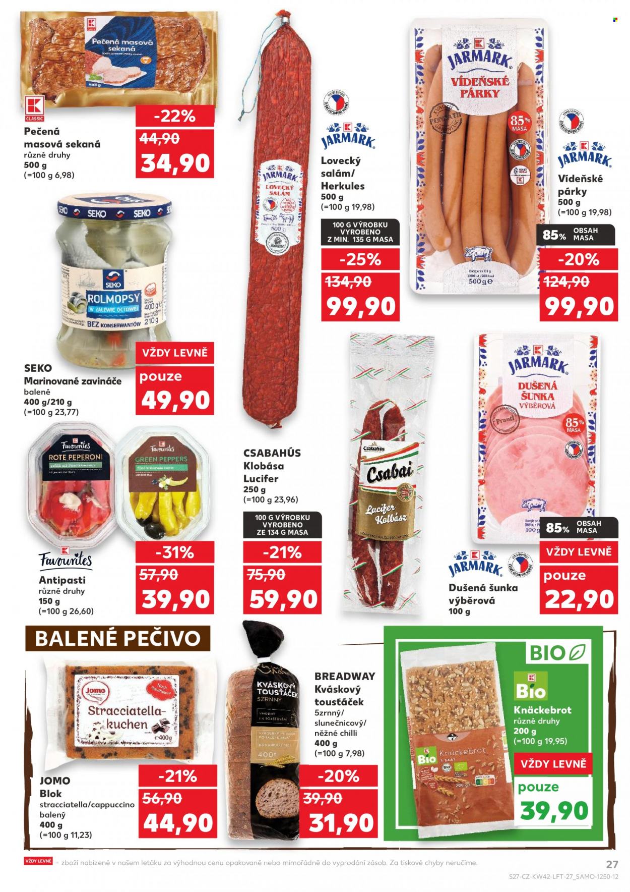 Leták Kaufland - 18.10.2023 - 24.10.2023. Strana 27