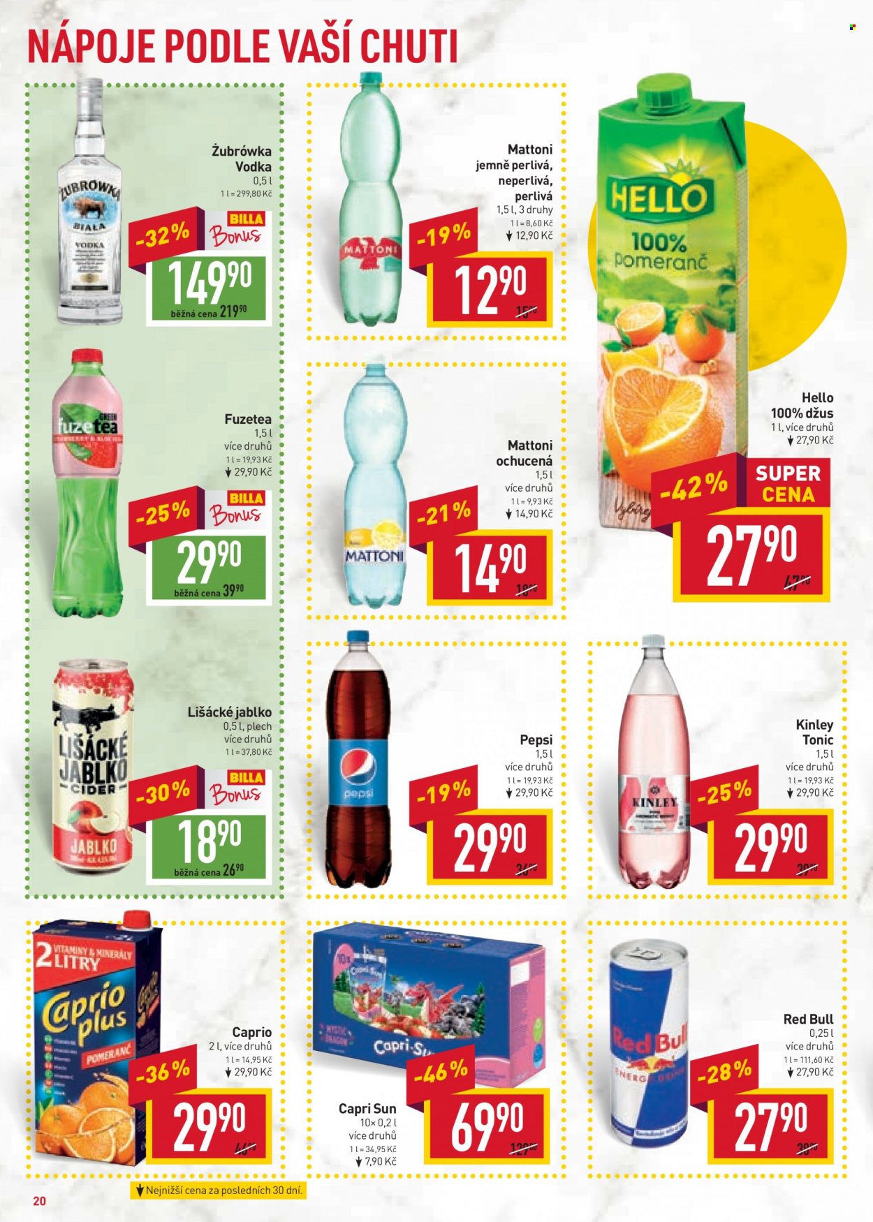 Leták BILLA - 18.10.2023 - 24.10.2023. Strana 20