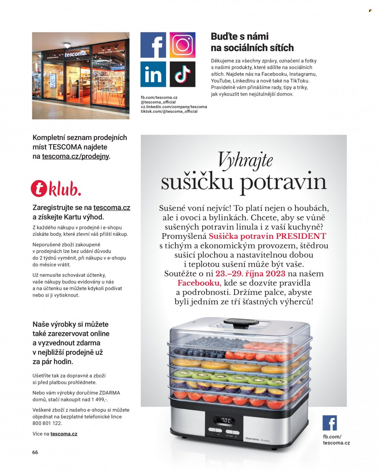Leták Tescoma. Strana 66