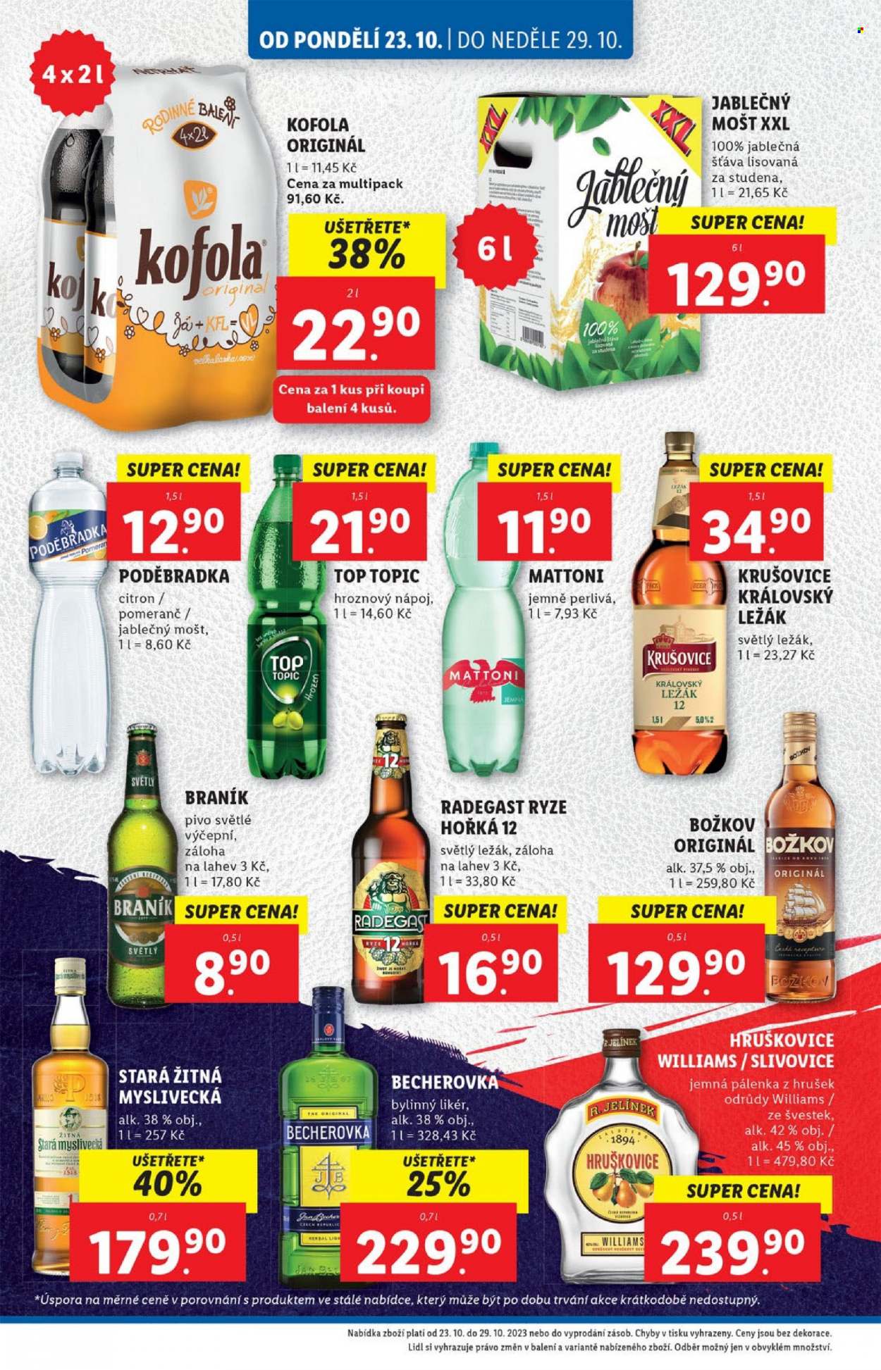 Leták Lidl - 23.10.2023 - 29.10.2023. Strana 16