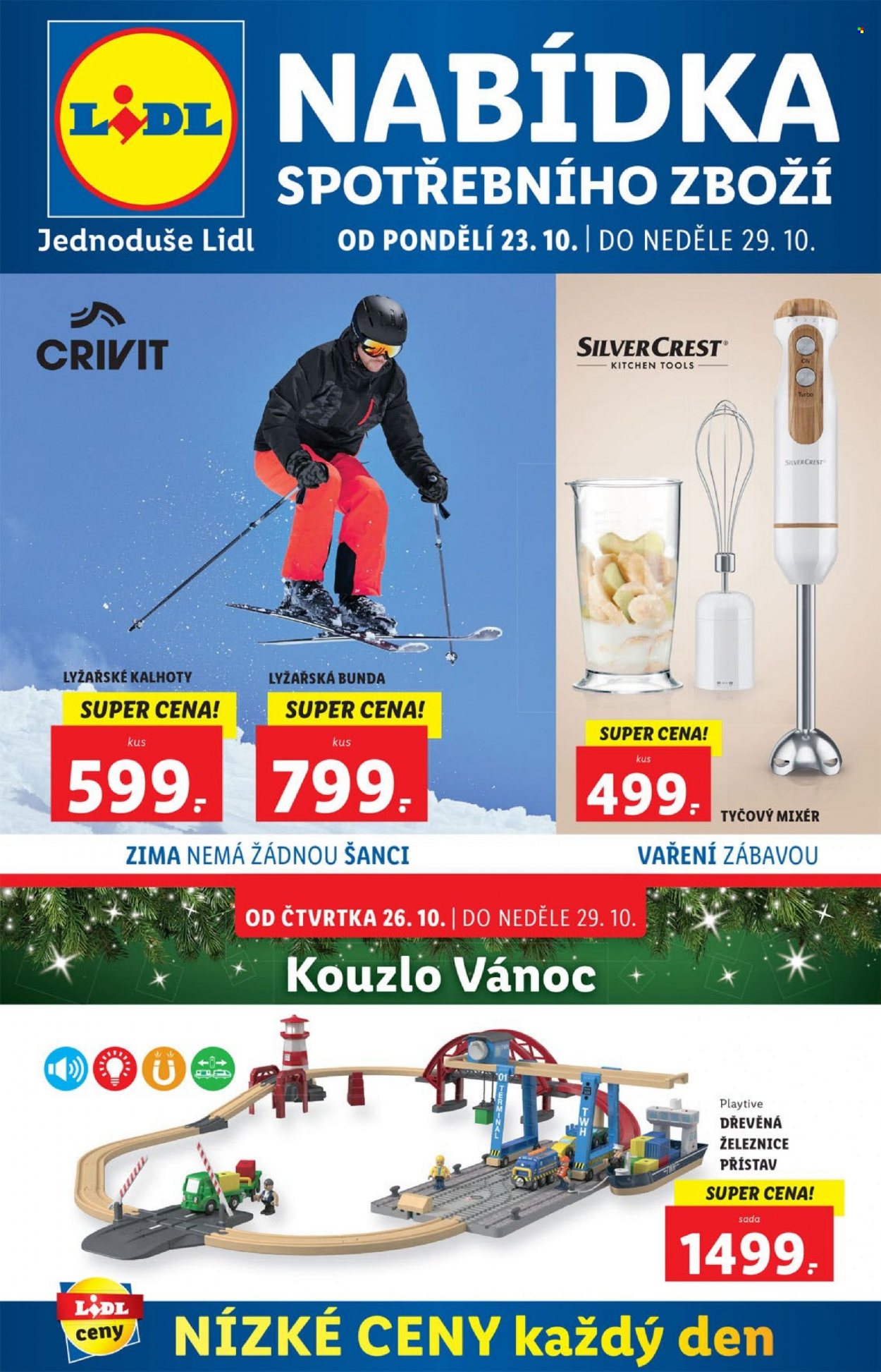 Leták Lidl - 23.10.2023 - 29.10.2023. Strana 1