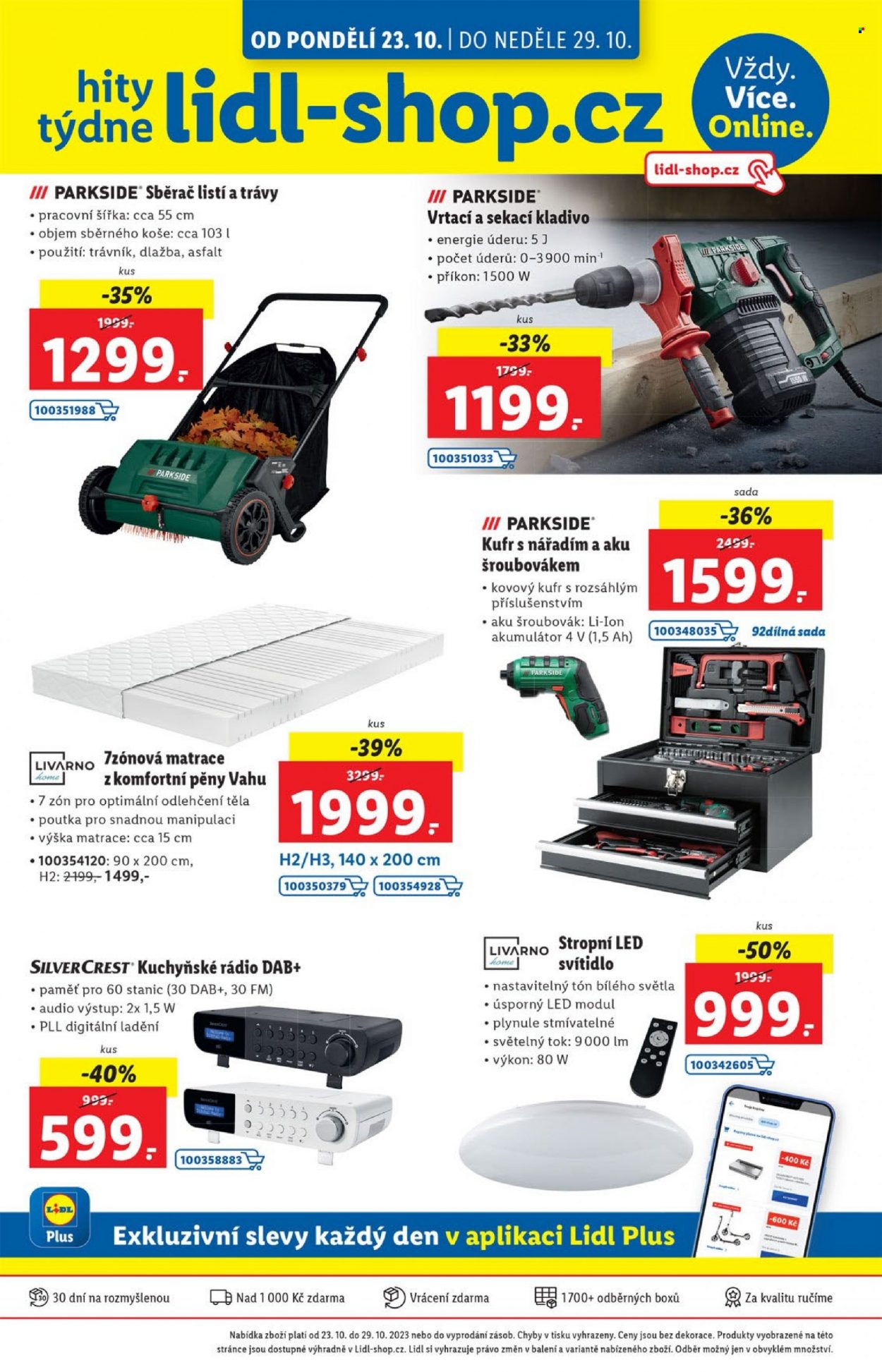 Leták Lidl - 23.10.2023 - 29.10.2023. Strana 18