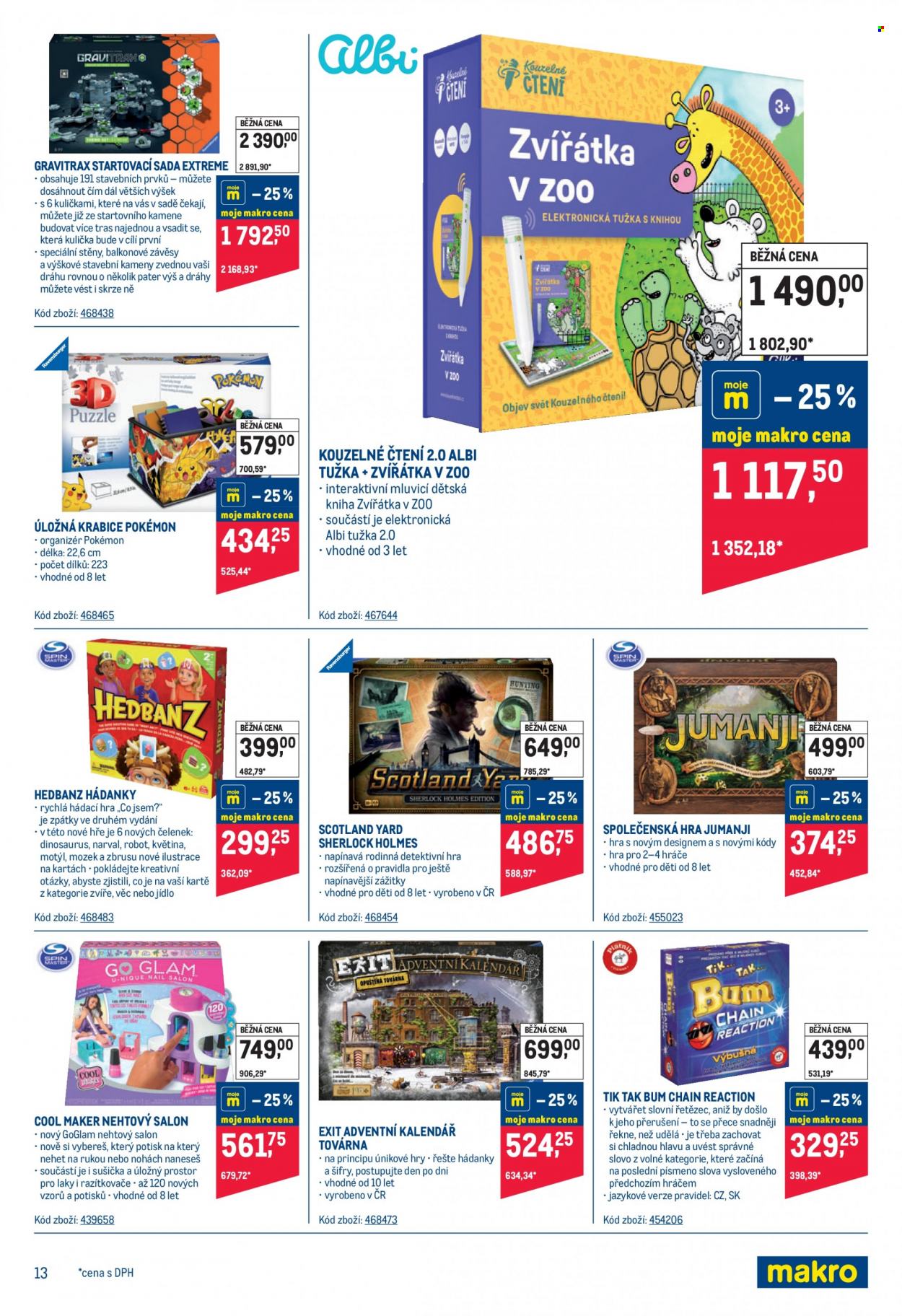 Leták MAKRO - 25.10.2023 - 21.11.2023. Strana 13