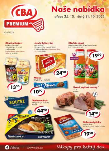 Leták CBA Premium - 25.10.2023 - 31.10.2023.