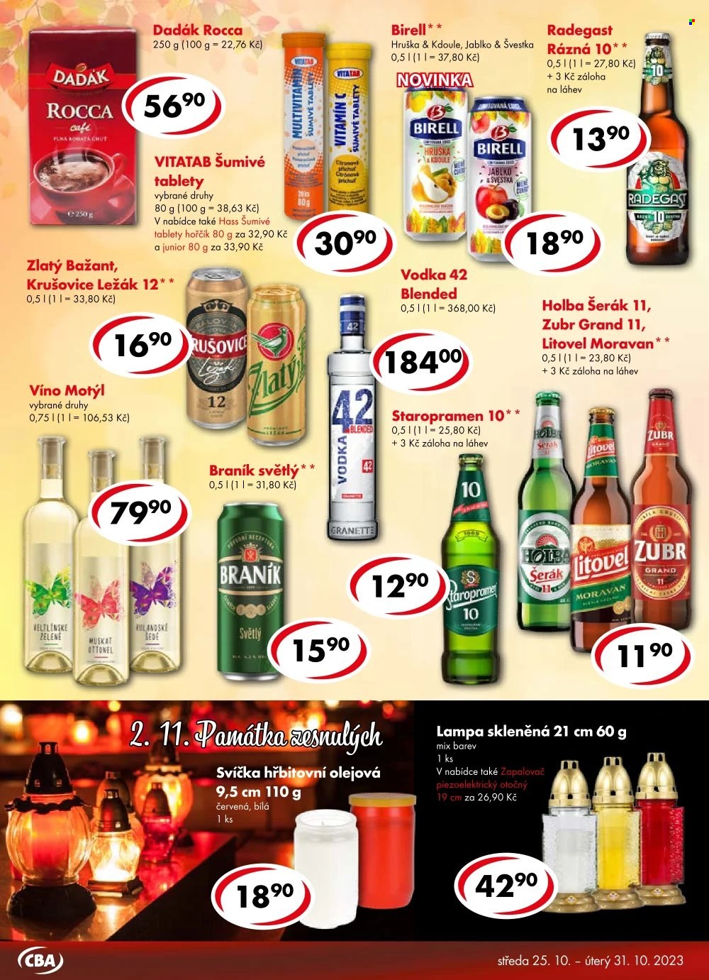 Leták CBA Premium - 25.10.2023 - 31.10.2023. Strana 6