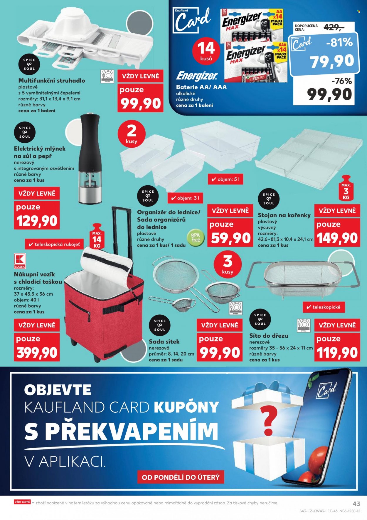Leták Kaufland - 25.10.2023 - 31.10.2023. Strana 43