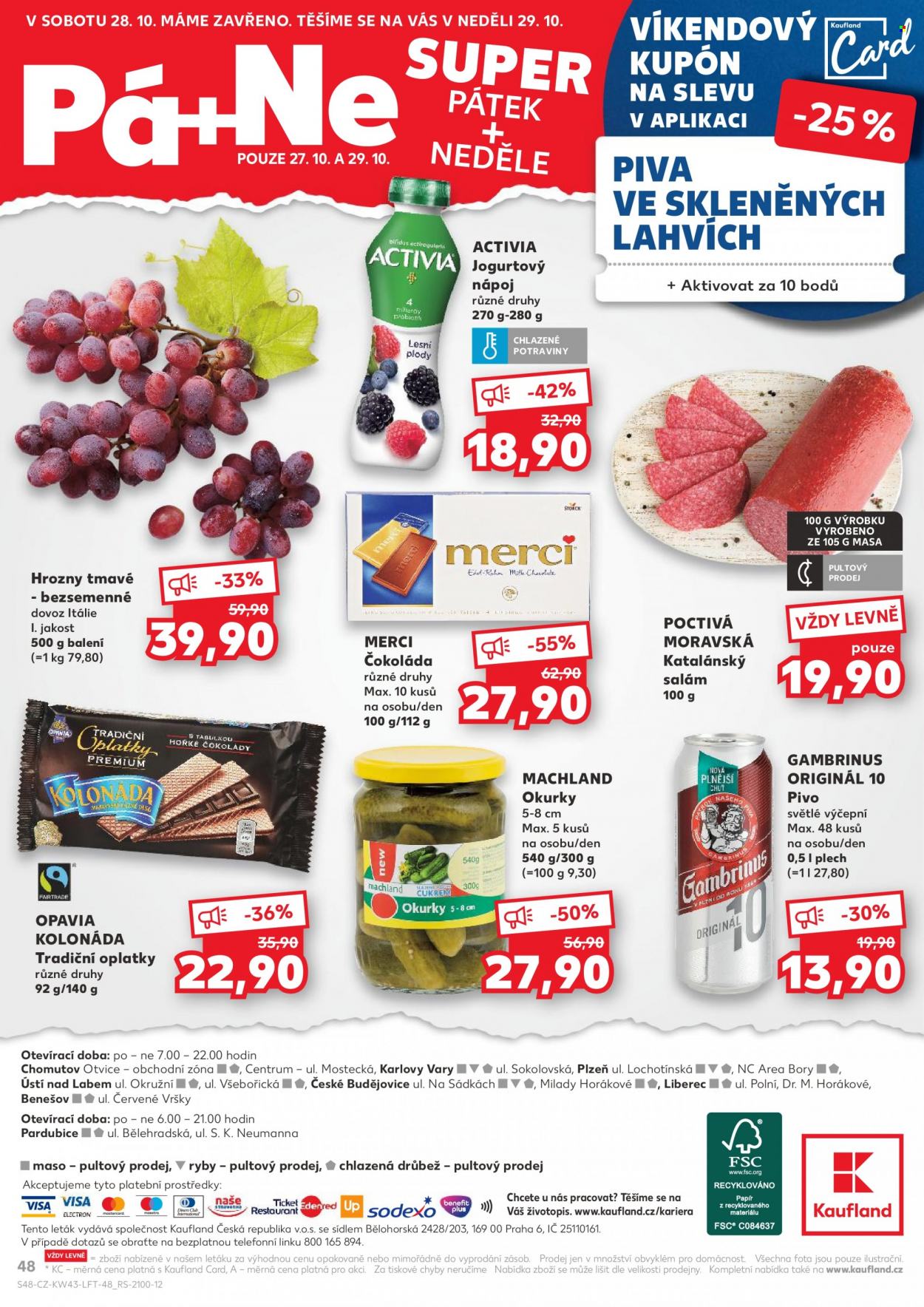 Leták Kaufland - 25.10.2023 - 31.10.2023. Strana 48