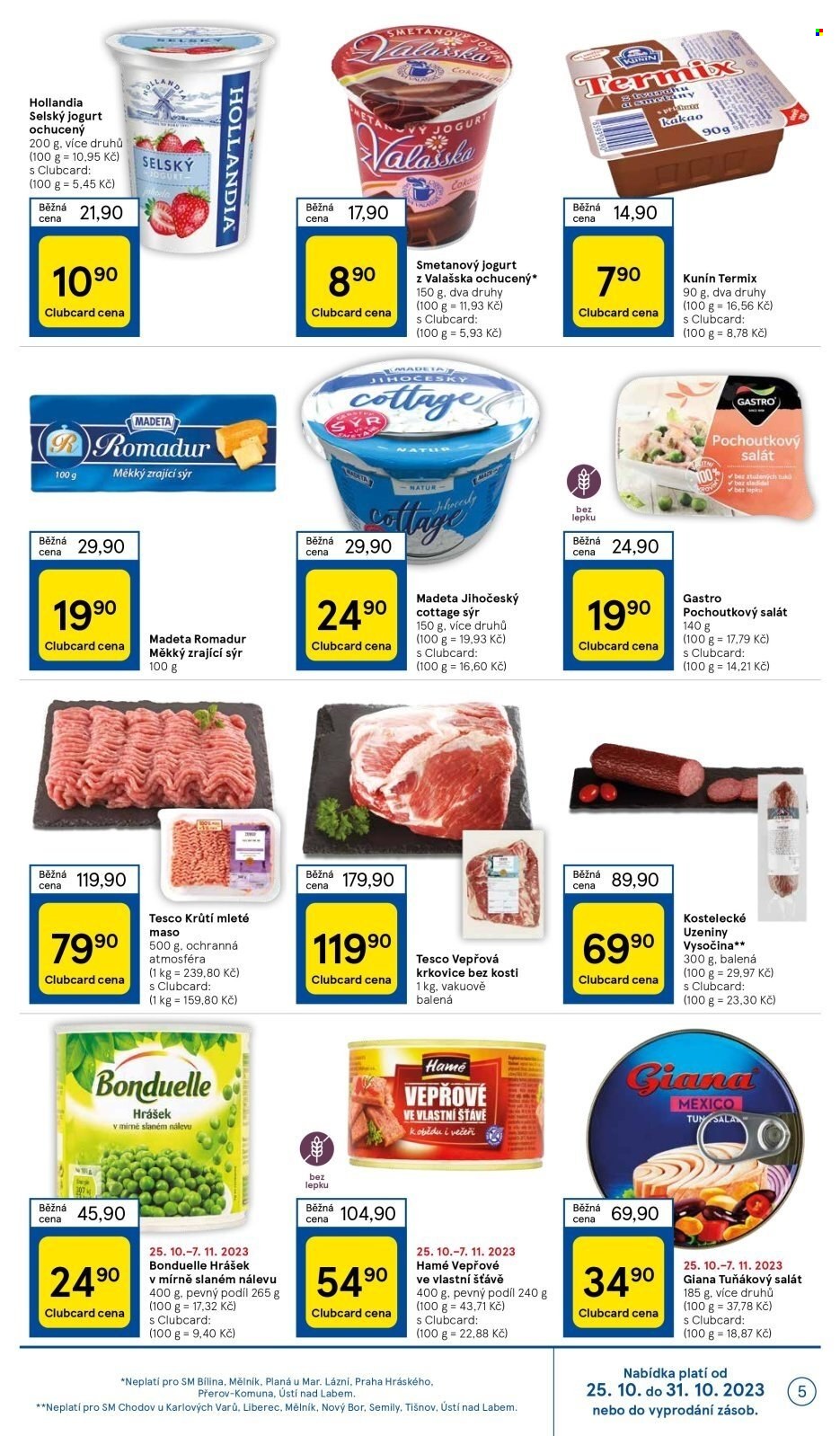Leták TESCO supermarket - 25.10.2023 - 31.10.2023. Strana 5