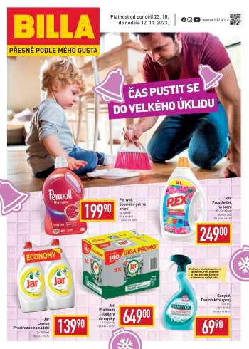 Leták BILLA - 23.10.2023 - 12.11.2023.
