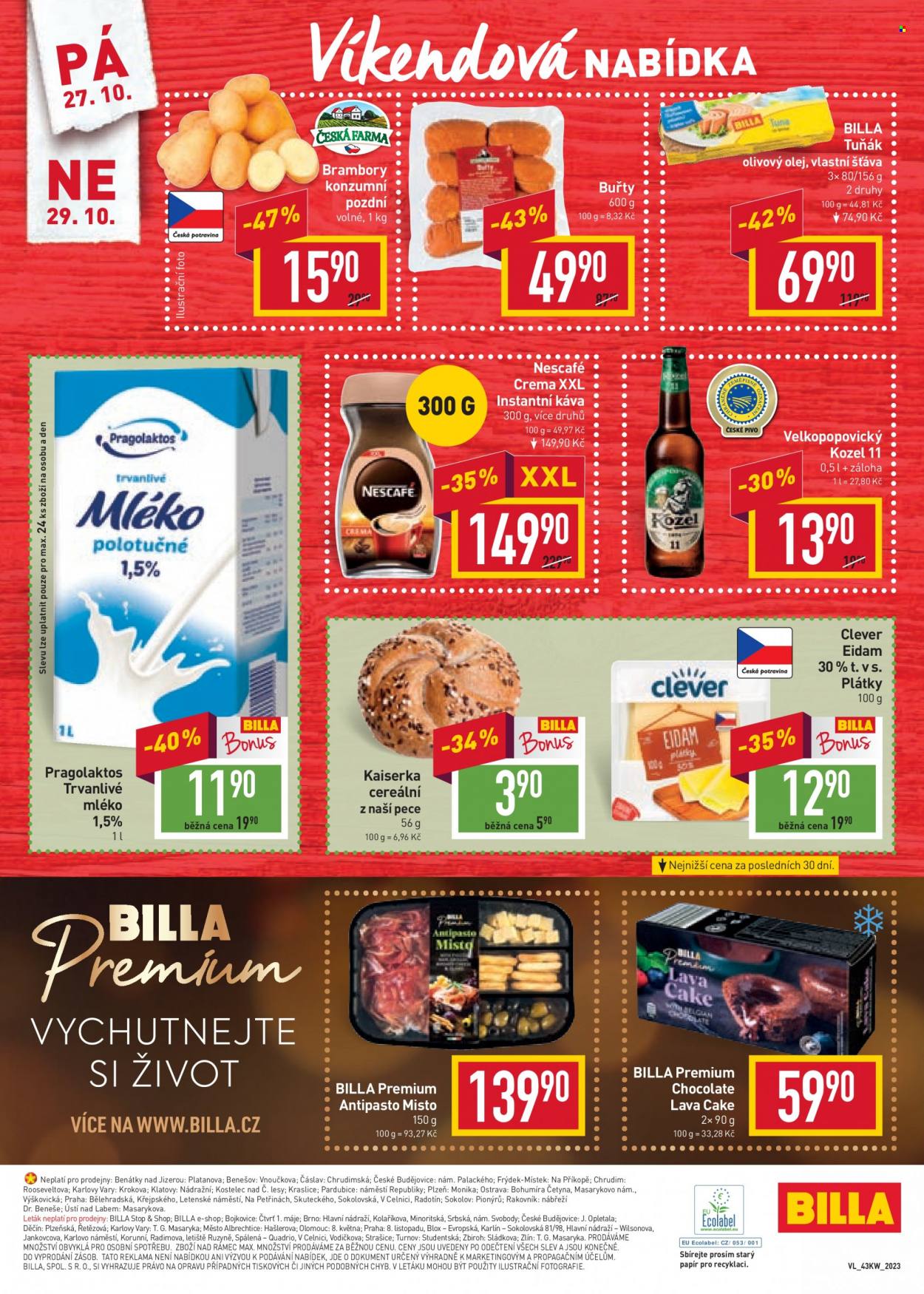 Leták BILLA - 25.10.2023 - 31.10.2023. Strana 24