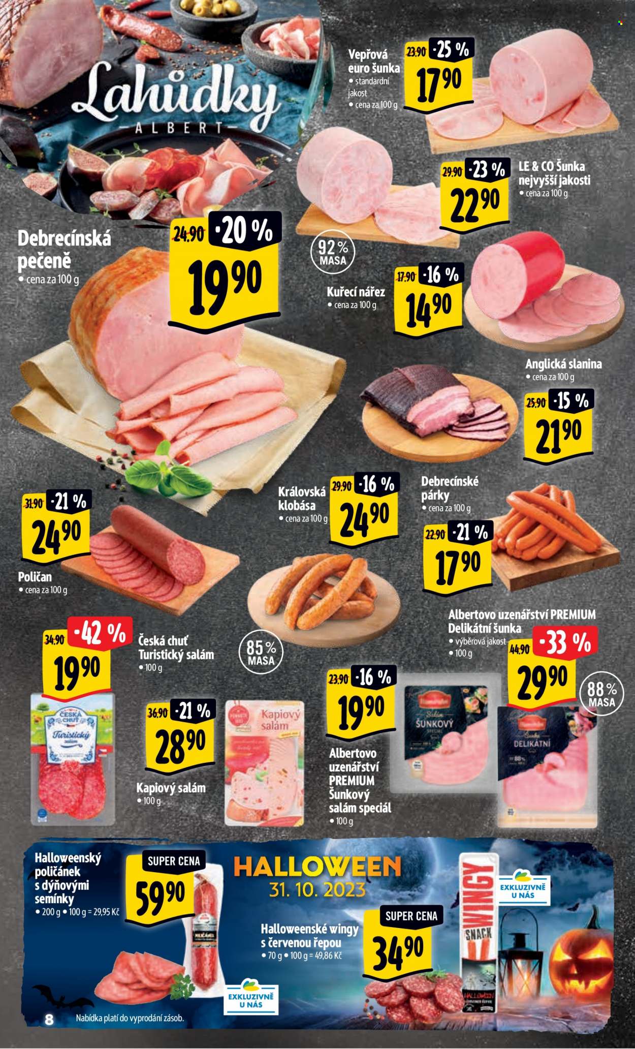 Leták Albert Hypermarket - 25.10.2023 - 31.10.2023. Strana 8