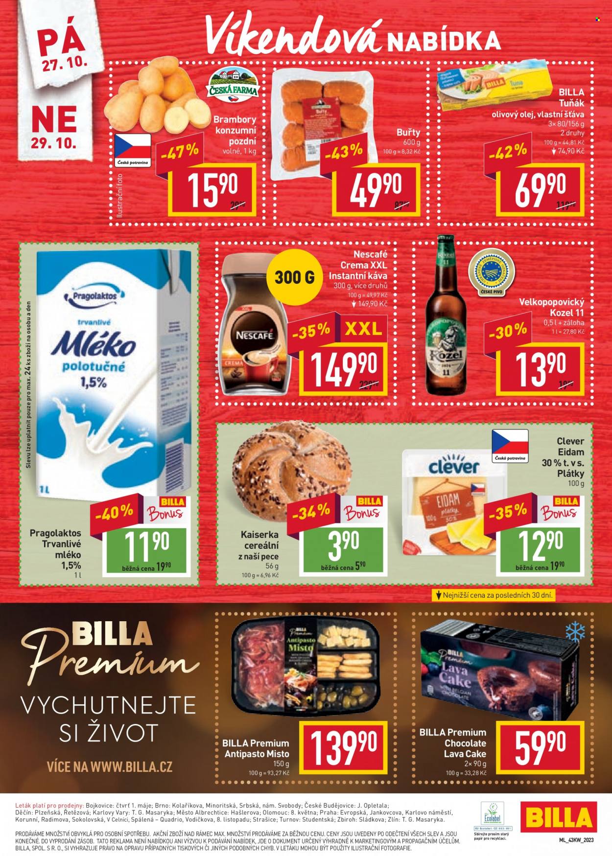 Leták BILLA - 25.10.2023 - 31.10.2023. Strana 4