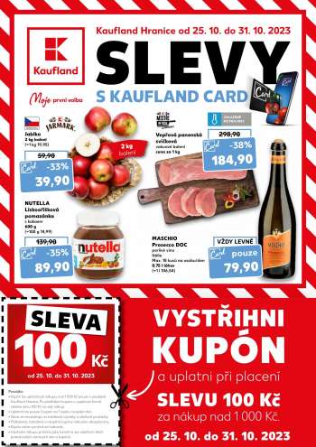 Leták Kaufland - 25.10.2023 - 31.10.2023.