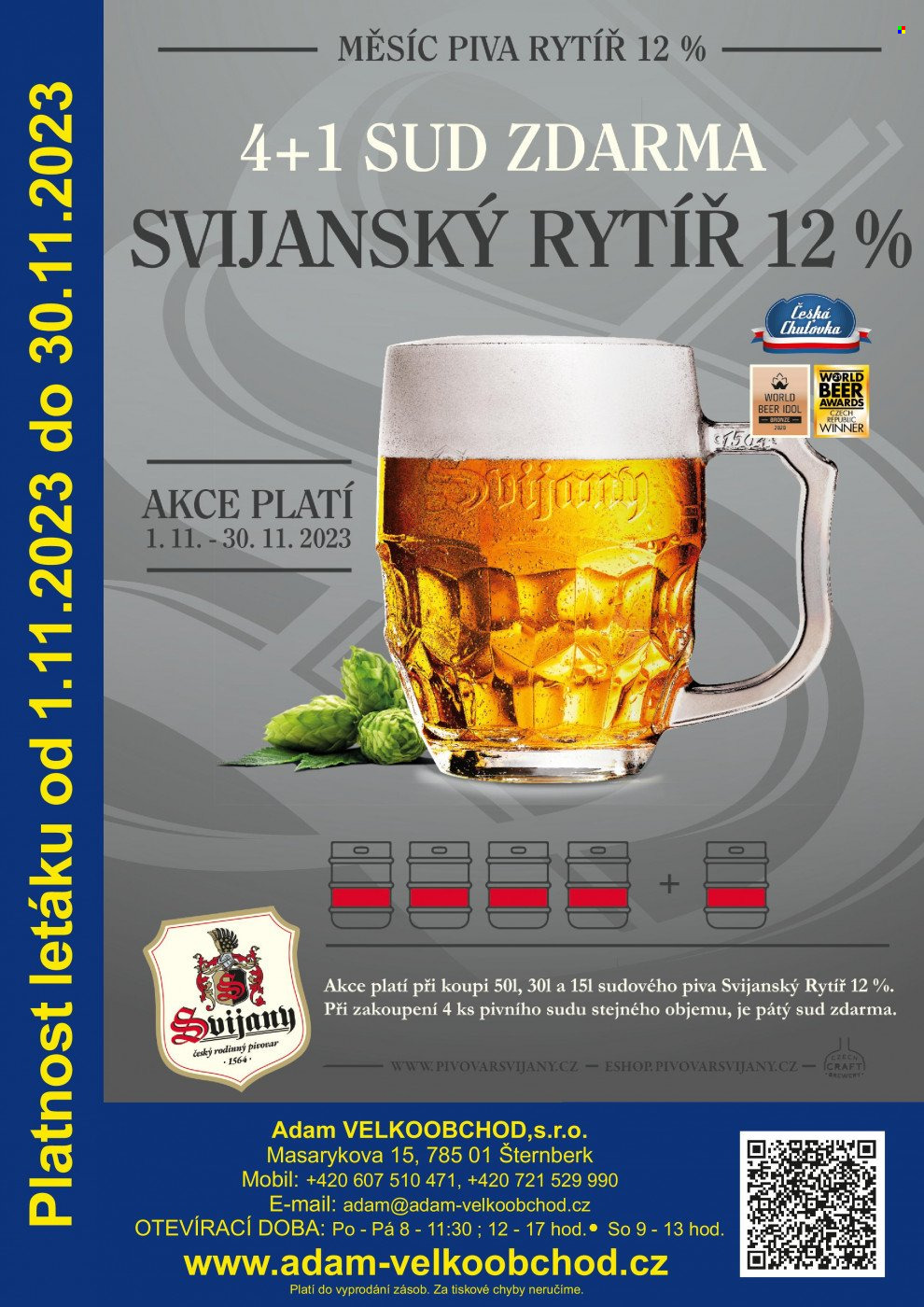 Leták Adam velkoobchod Šternberk - 1.11.2023 - 30.11.2023. Strana 68