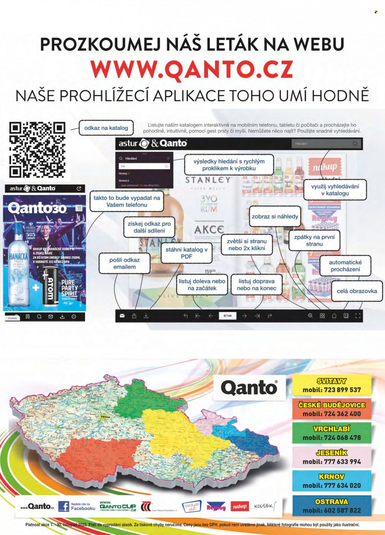 Leták Astur & Qanto velkoobchod - 1.11.2023 - 30.11.2023. Strana 160