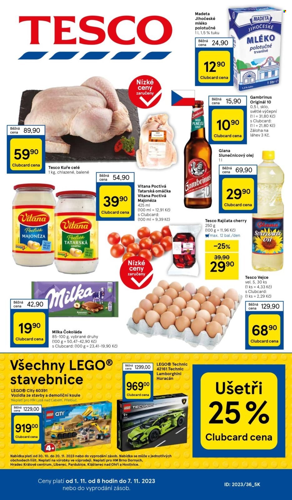Leták TESCO - 1.11.2023 - 7.11.2023. Strana 1