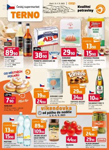Leták coop TERNO - 1.11.2023 - 7.11.2023.