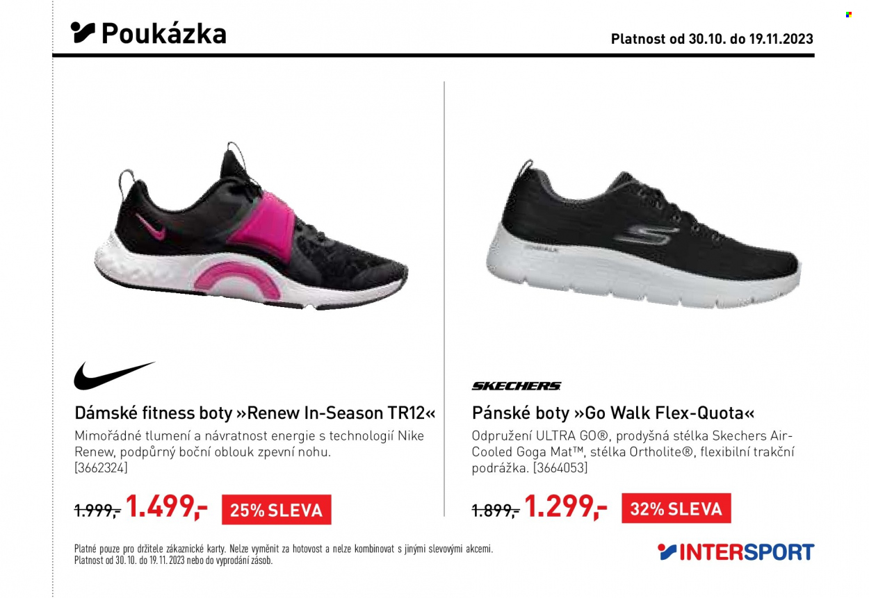 Leták INTERSPORT - 30.10.2023 - 19.11.2023. Strana 5