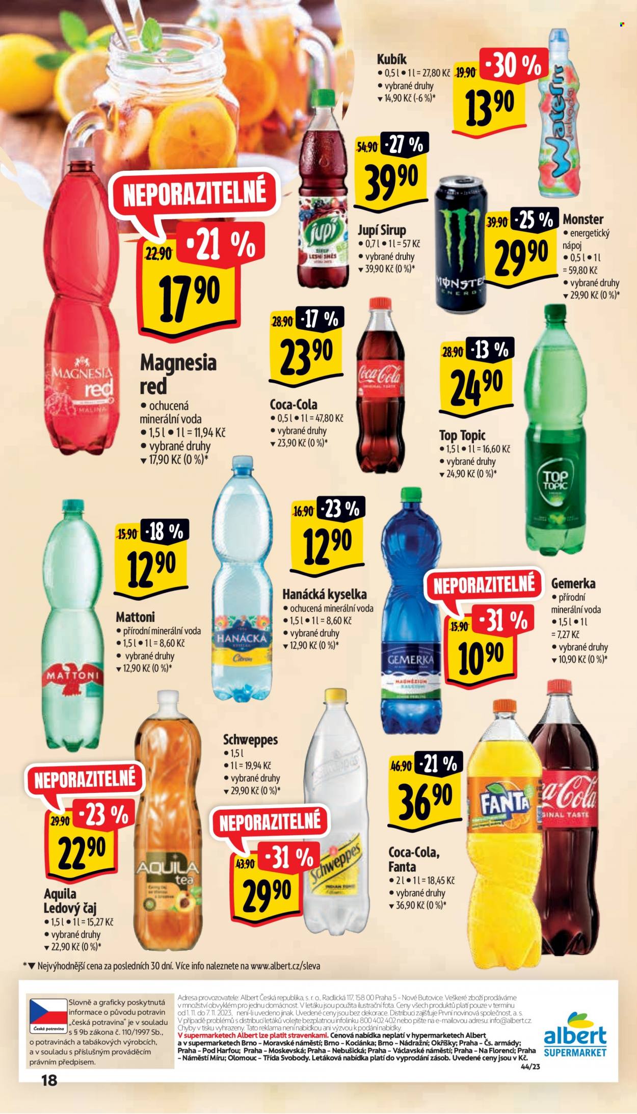 Leták Albert Supermarket - 1.11.2023 - 7.11.2023. Strana 18