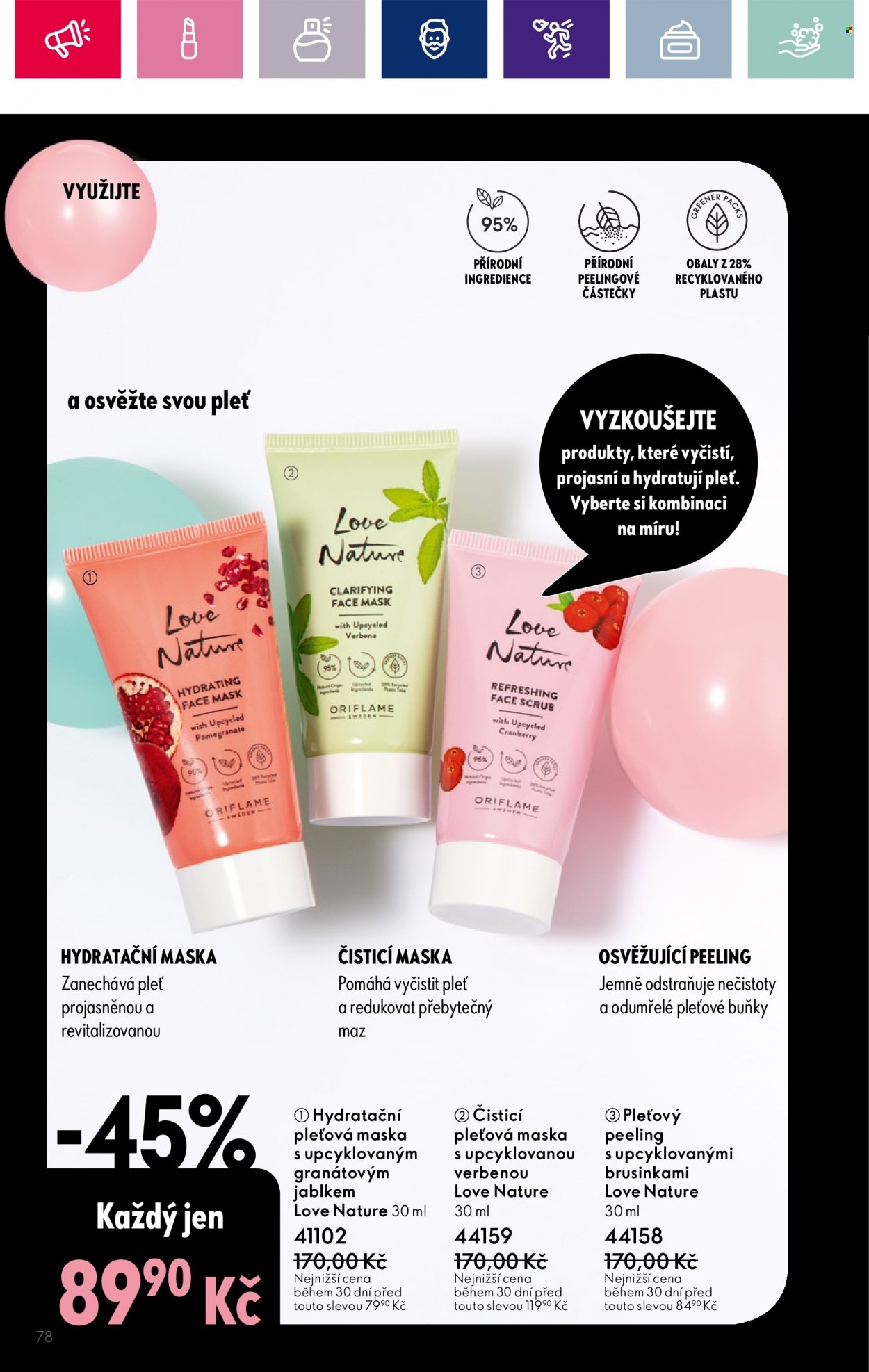 Leták ORIFLAME - 30.10.2023 - 14.11.2023. Strana 78