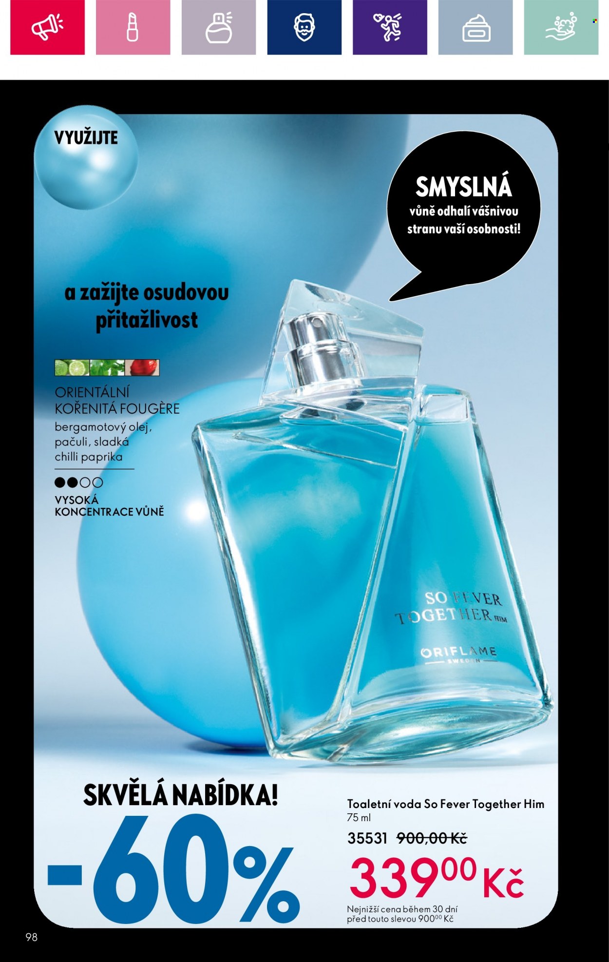 Leták ORIFLAME - 30.10.2023 - 14.11.2023. Strana 98