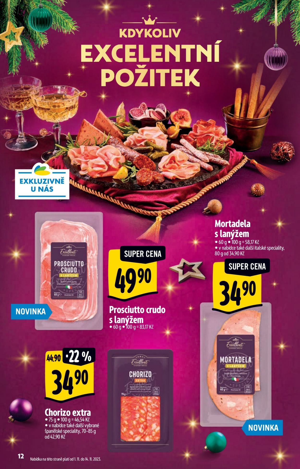 Leták Albert Supermarket - 1.11.2023 - 21.11.2023. Strana 12