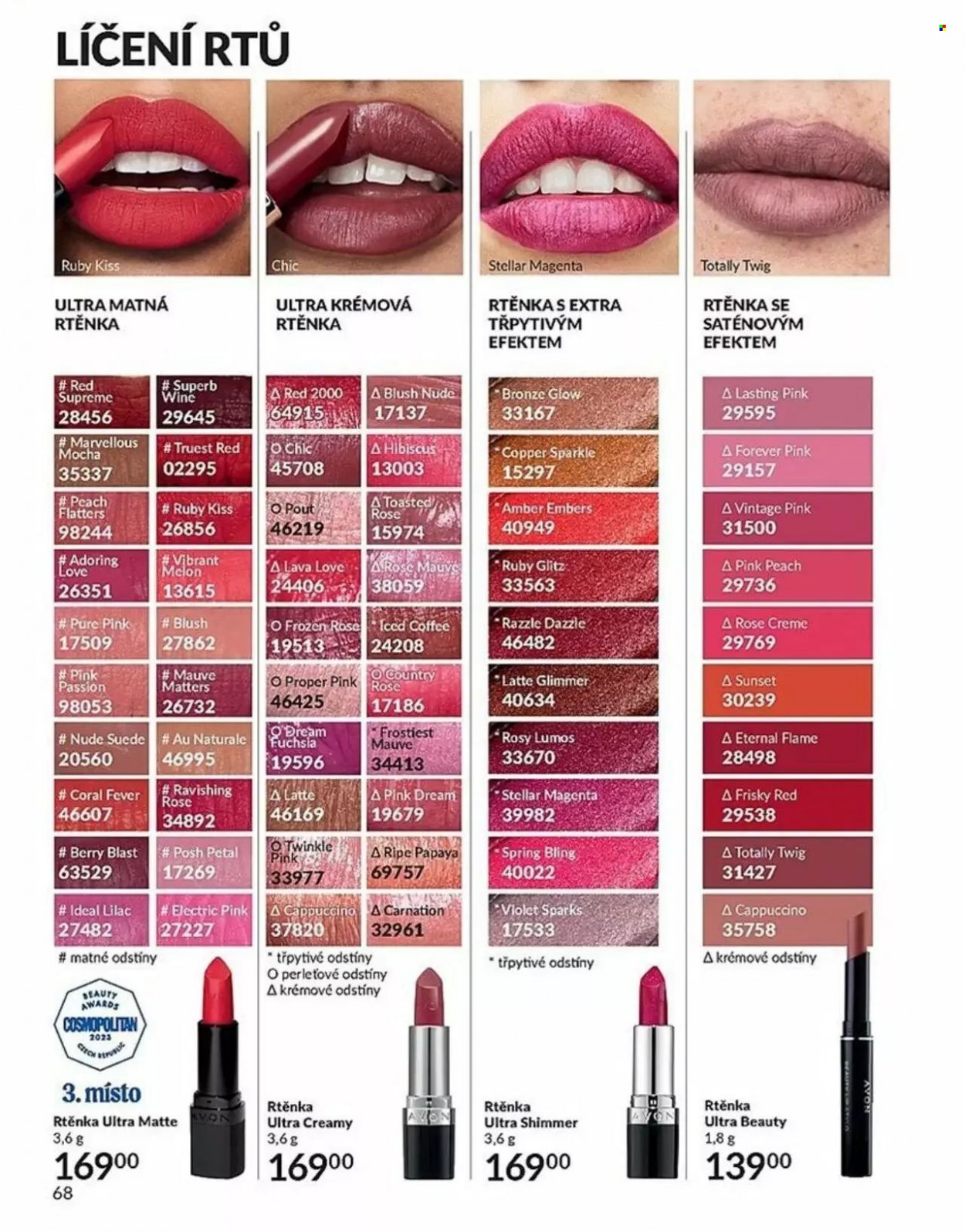 Leták AVON - 1.11.2023 - 30.11.2023. Strana 68