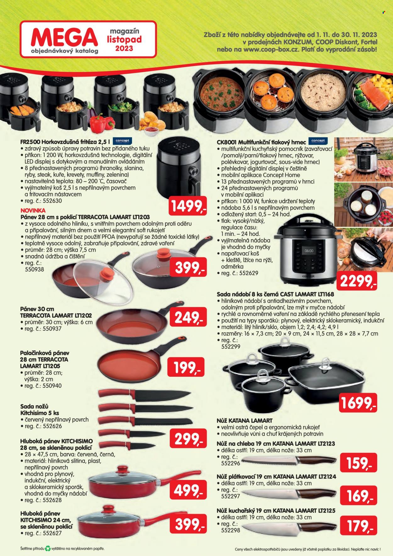 Leták Konzum - 1.11.2023 - 30.11.2023. Strana 2