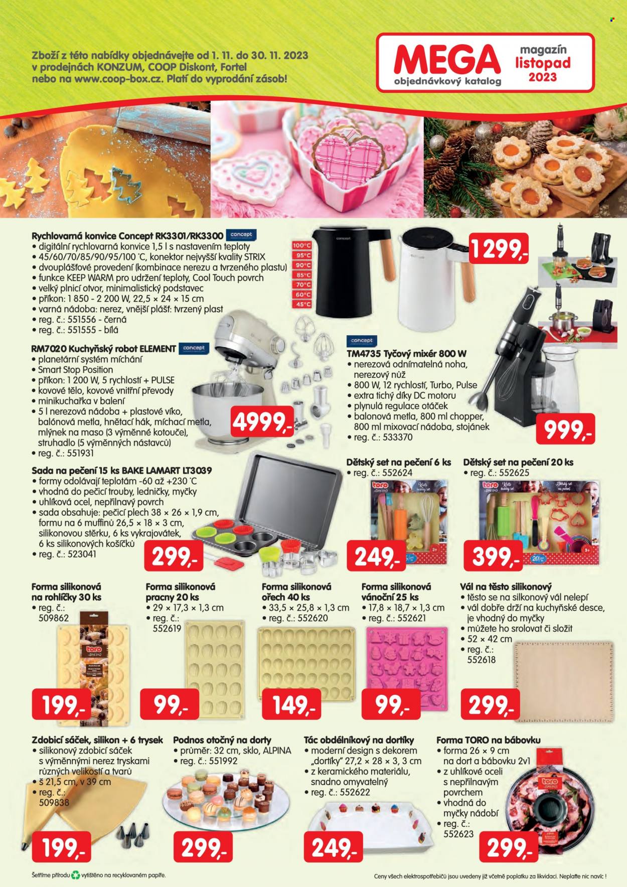 Leták Konzum - 1.11.2023 - 30.11.2023. Strana 3