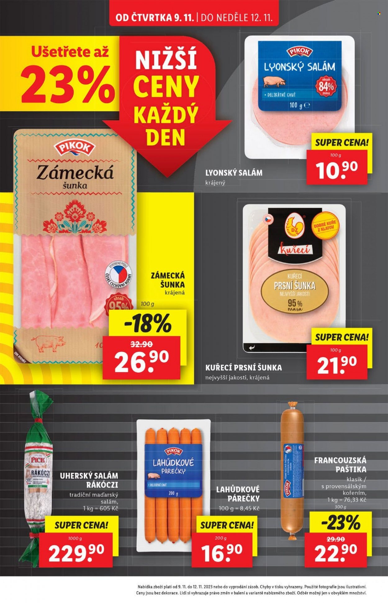 Leták Lidl - 9.11.2023 - 12.11.2023. Strana 8