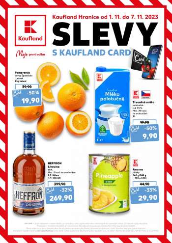 Leták Kaufland - 1.11.2023 - 7.11.2023.