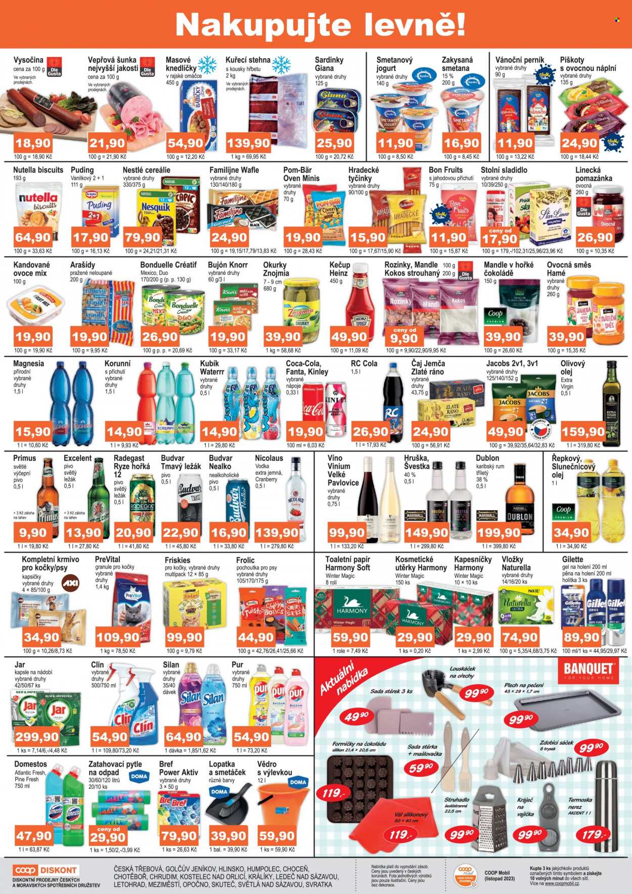 Leták coop DISKONT - 8.11.2023 - 21.11.2023. Strana 2