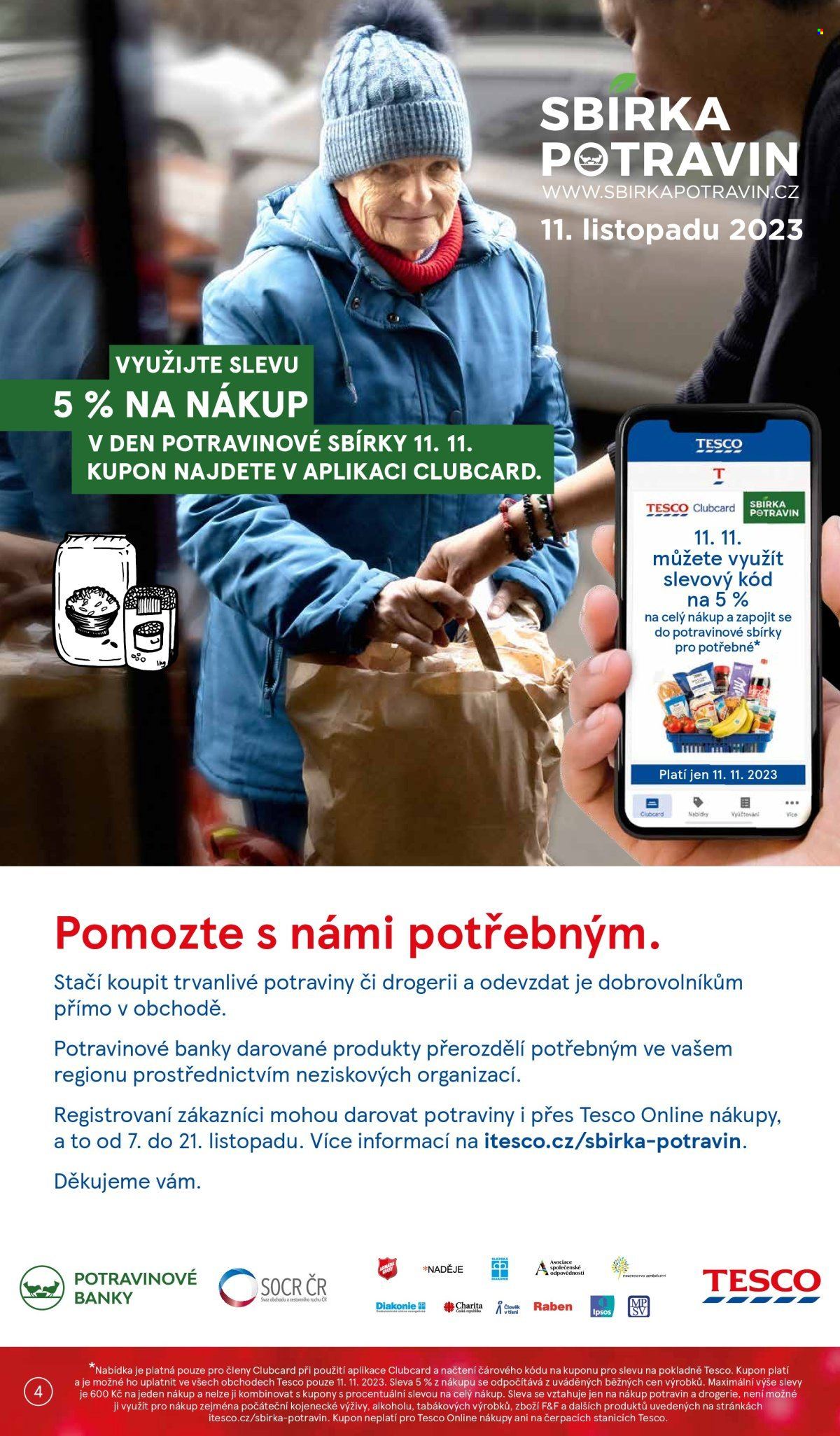 Leták TESCO - 8.11.2023 - 14.11.2023. Strana 4