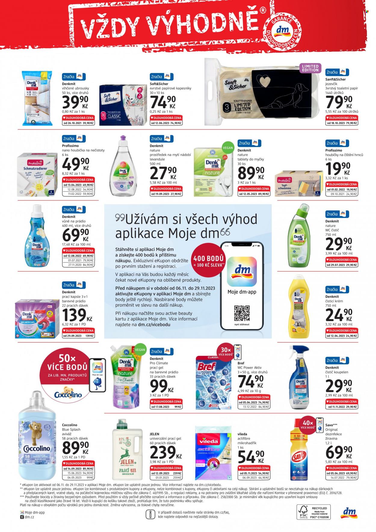 Leták dm drogerie - 6.11.2023 - 29.11.2023. Strana 4