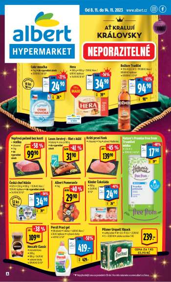 Leták Albert Hypermarket - 8.11.2023 - 14.11.2023.