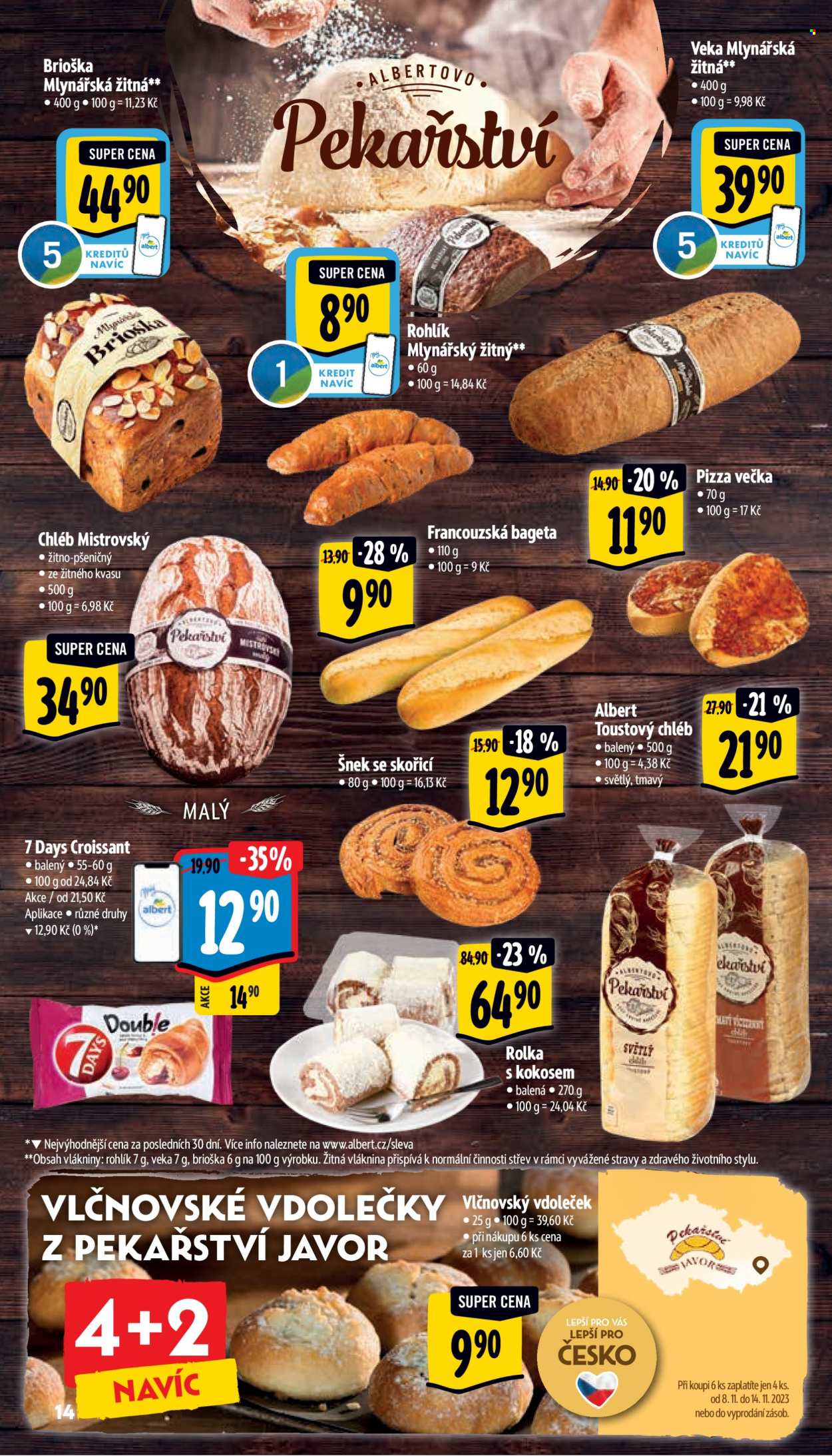 Leták Albert Supermarket - 8.11.2023 - 14.11.2023. Strana 14